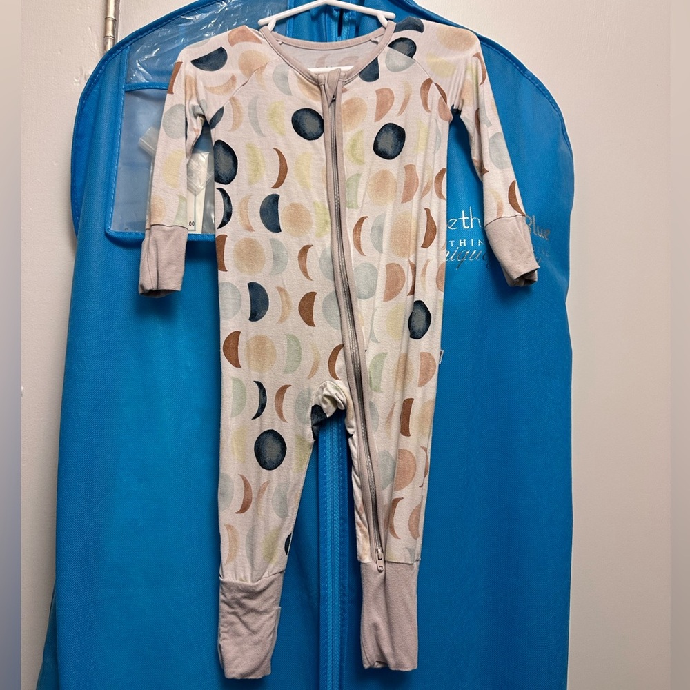 Little Sleepies zip romper 3-6M